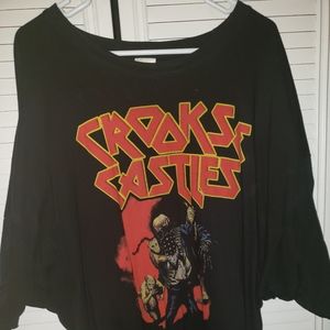Crooks and castles t shirt